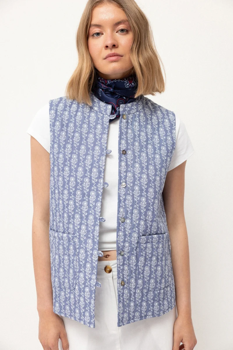 Vest Dorinha - Printed