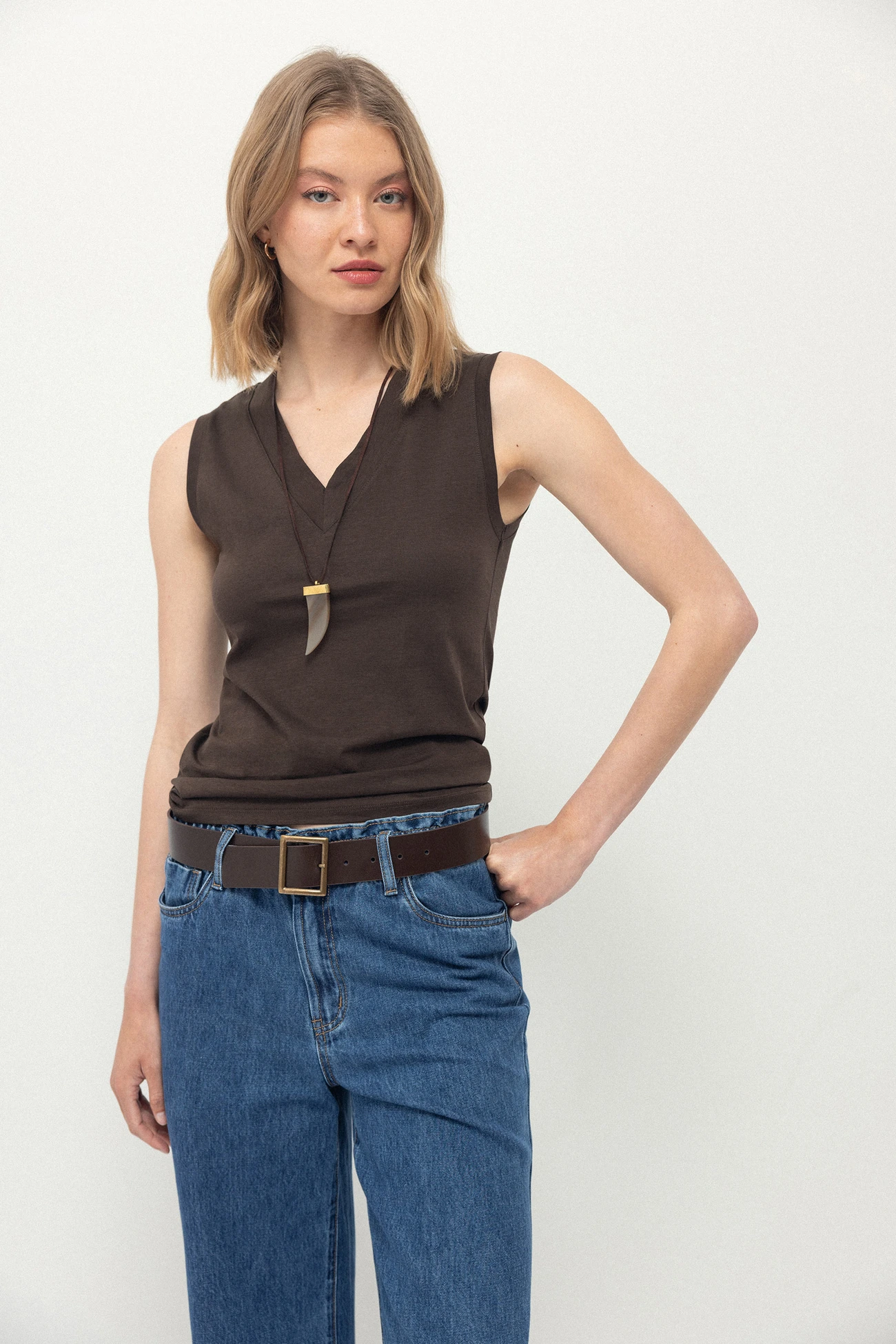 Top Maravilha - Dark Brown-Lanidor