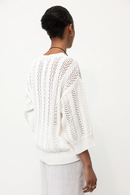 Sweater Lages – White-Lanidor