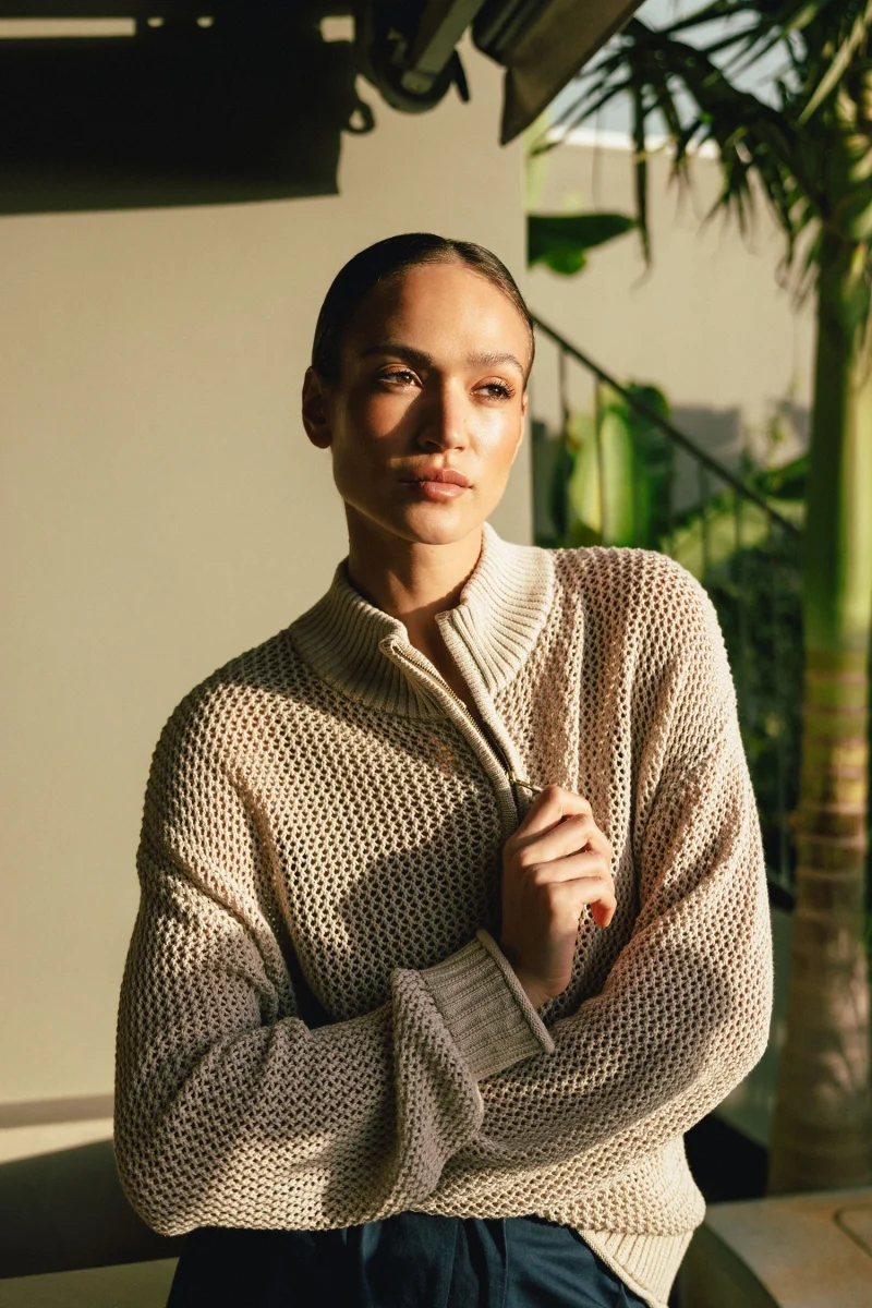 Sweater Carapebus - Heather Beige