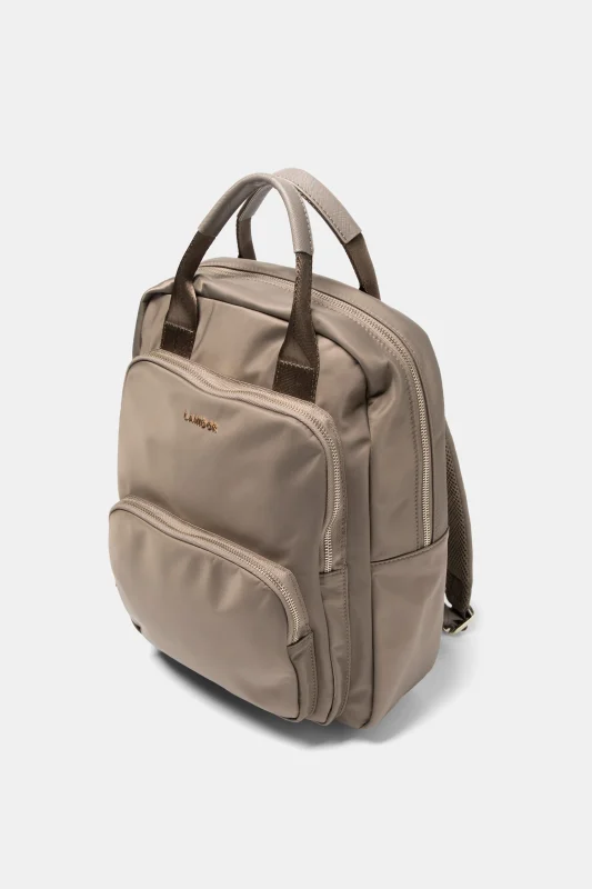 Backpack Tibre – Dark Beige-Lanidor