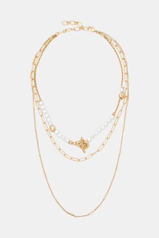 Neckalce Aniene - Golden