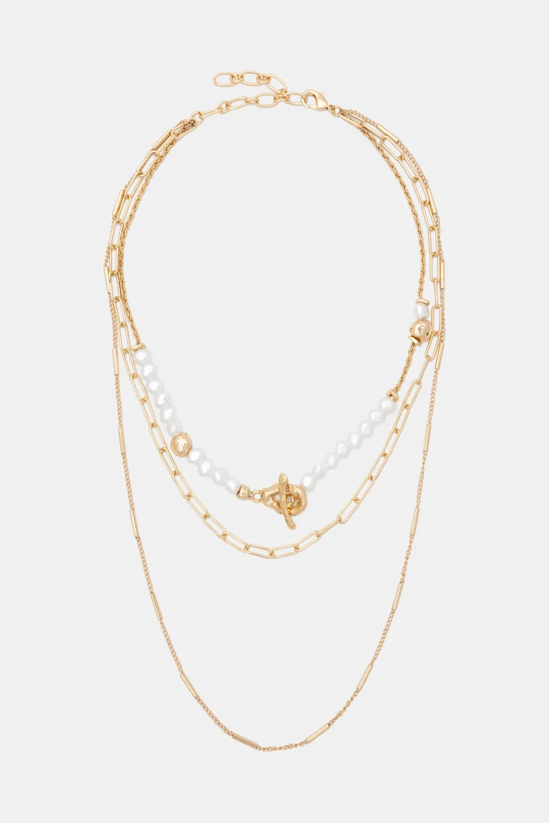 Neckalce Aniene - Golden