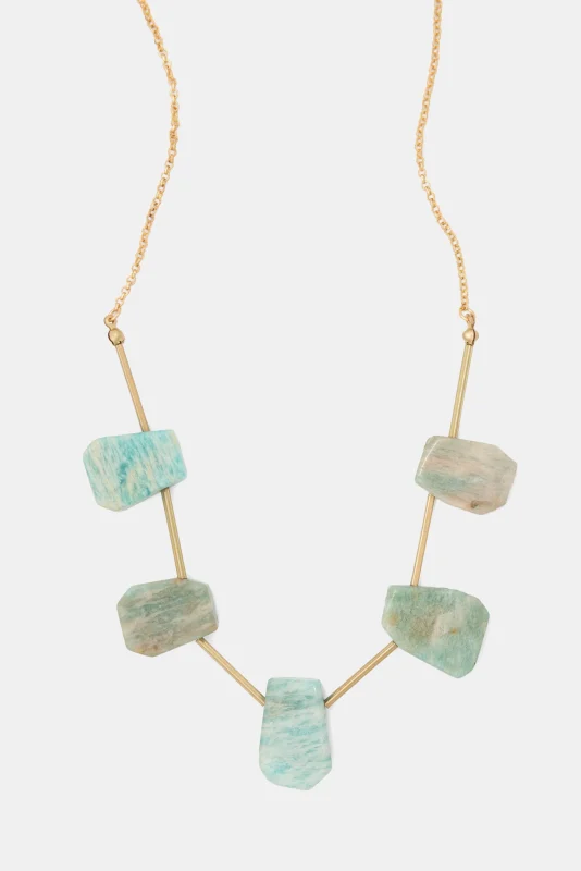 Necklace Polcevera – Water Green-Lanidor