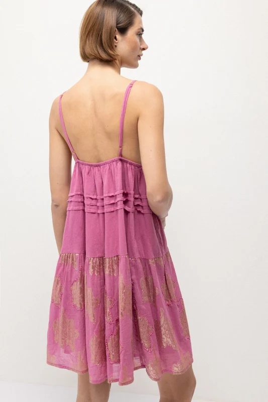 Dress Perez – Mauve-Lanidor
