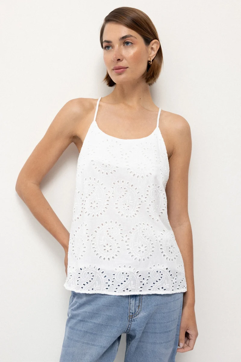 Top Piccoli - White