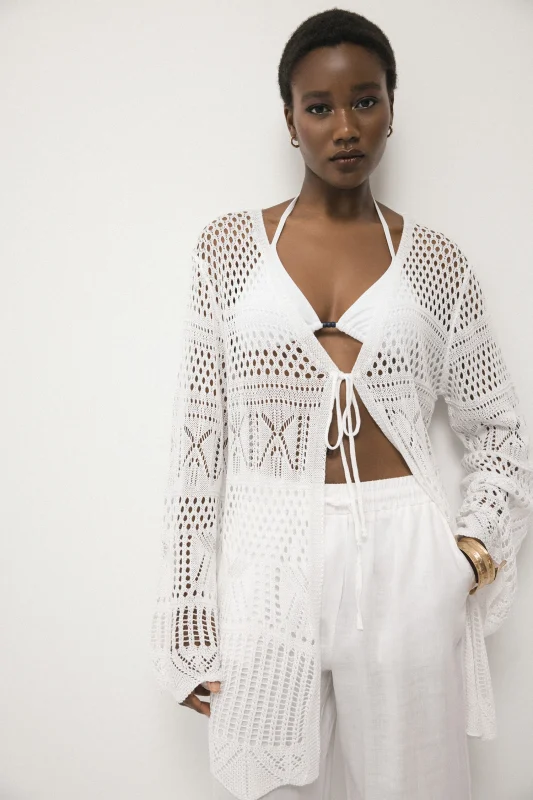 Cardigan Nanni - White
