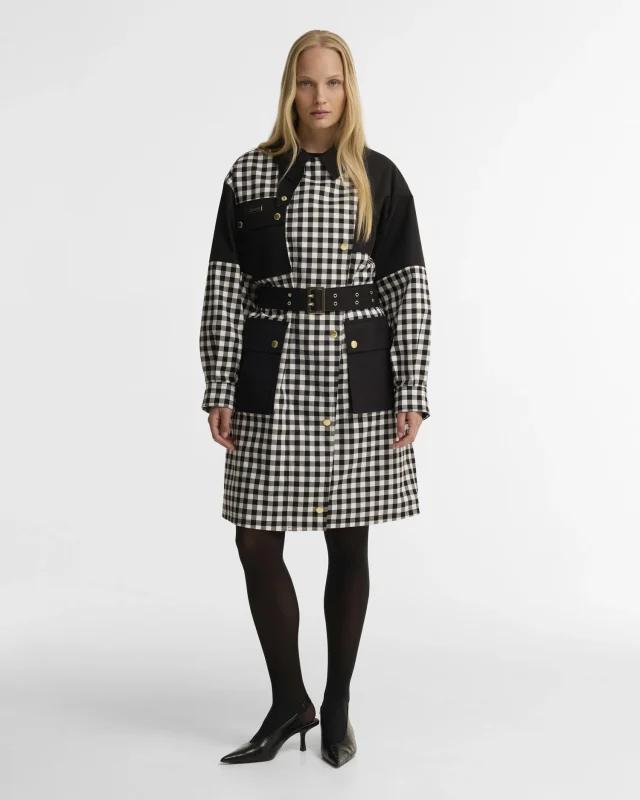 B.intl Gea Check Showerproof Jacket-Barbour