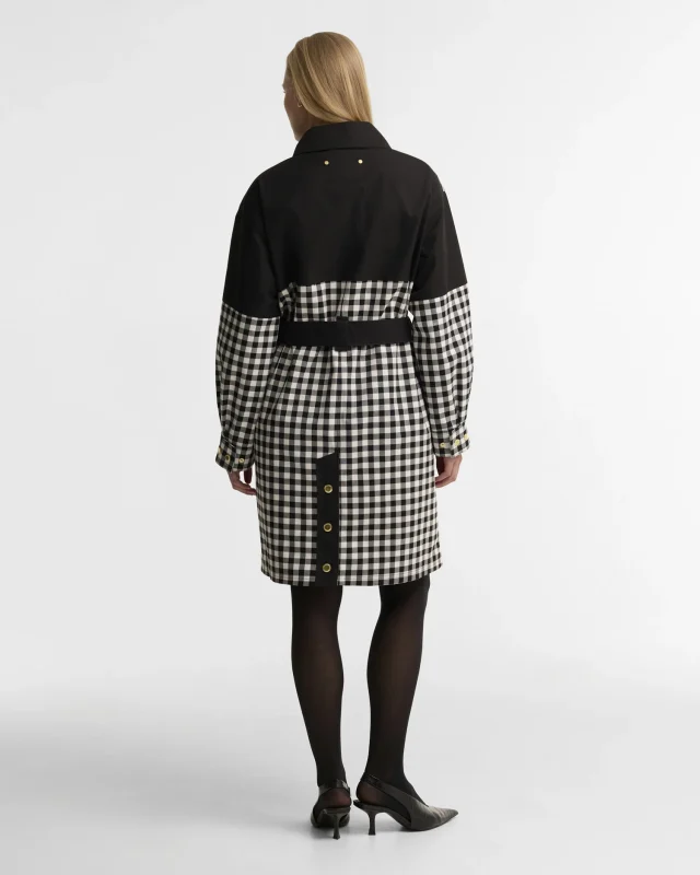B.intl Gea Check Showerproof Jacket-Barbour