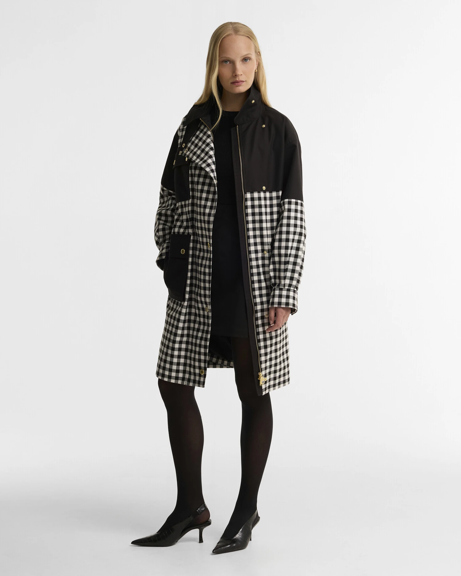 B.intl Gea Check Showerproof Jacket-Barbour