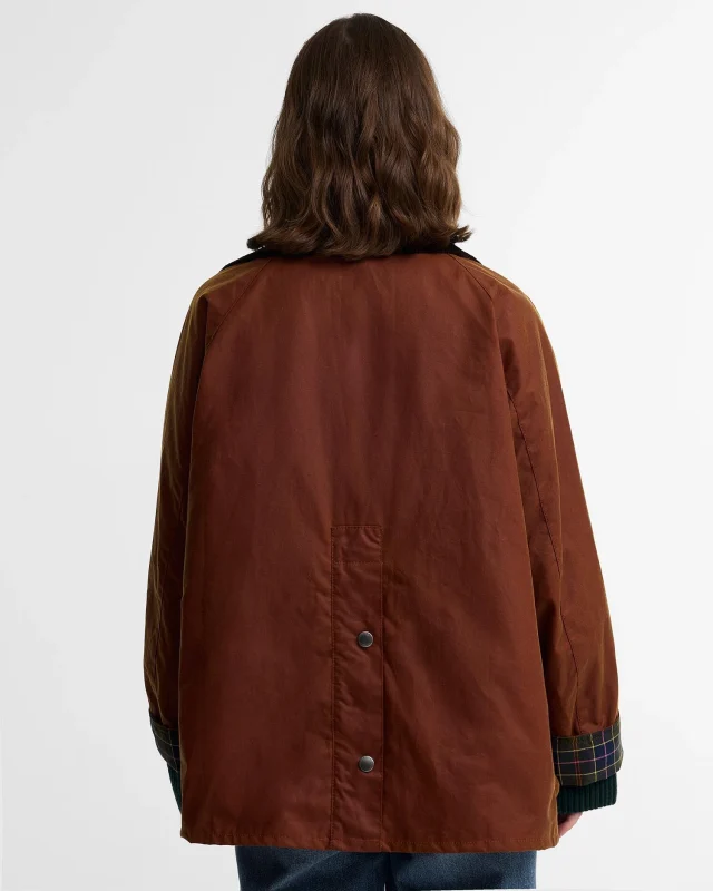 Barbour X Paul Smith Women’s Beaufort Wax Jacket-Barbour