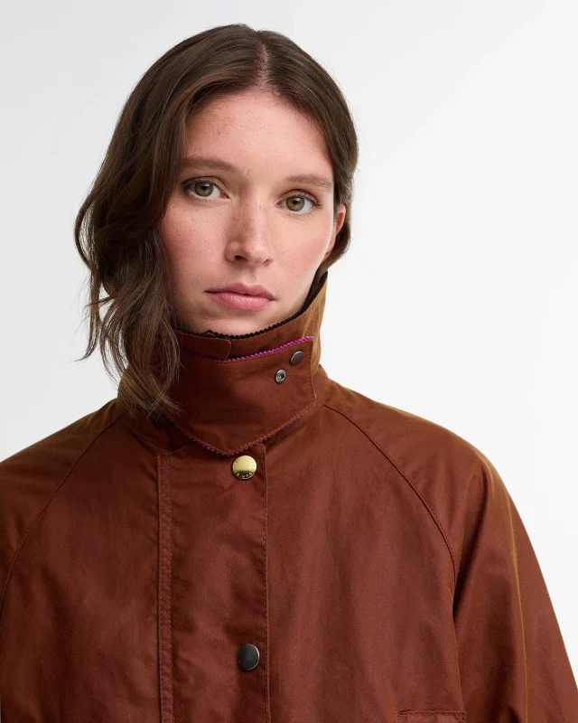 Barbour X Paul Smith Women’s Beaufort Wax Jacket-Barbour