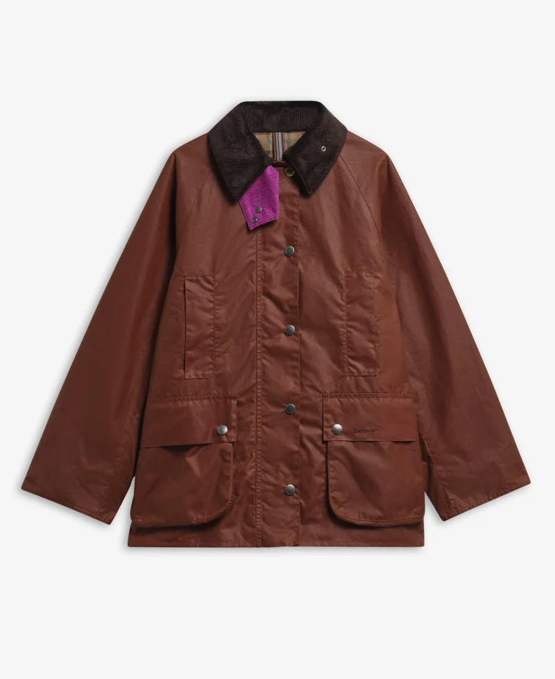 Barbour X Paul Smith Women's Beaufort Wax Jacket