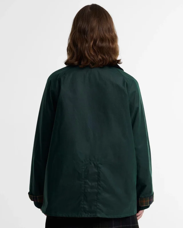 Barbour X Paul Smith Women’s Long Spey Wax Jacket-Barbour