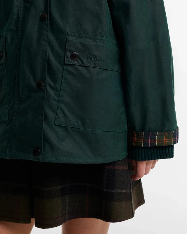 Barbour X Paul Smith Women’s Long Spey Wax Jacket-Barbour