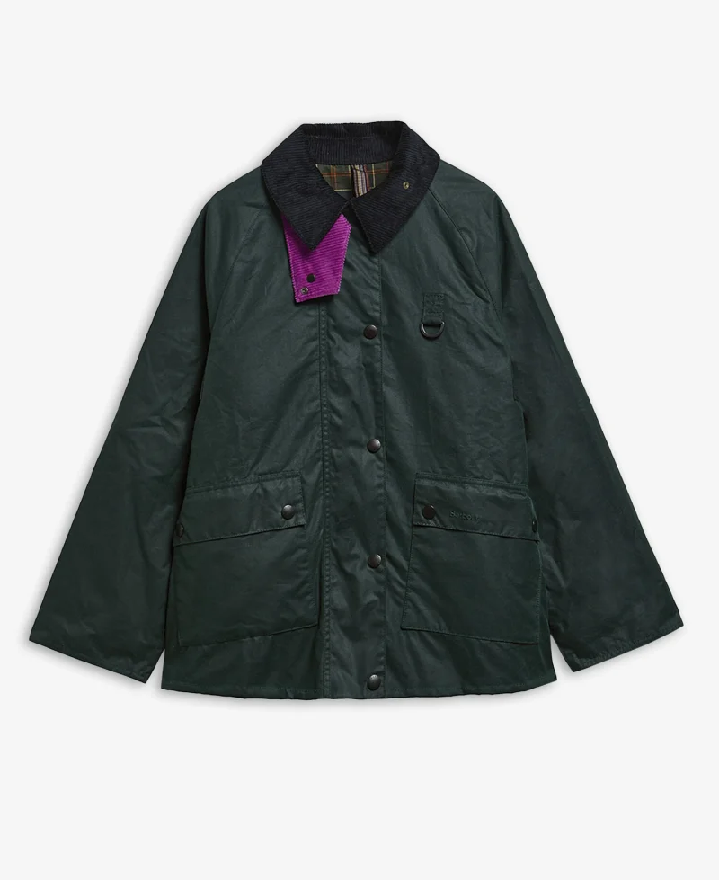 Barbour X Paul Smith Women’s Long Spey Wax Jacket