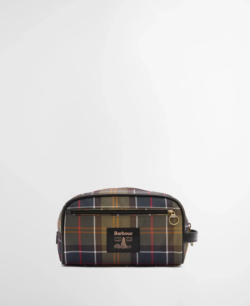 Barbour Tartan Washbag