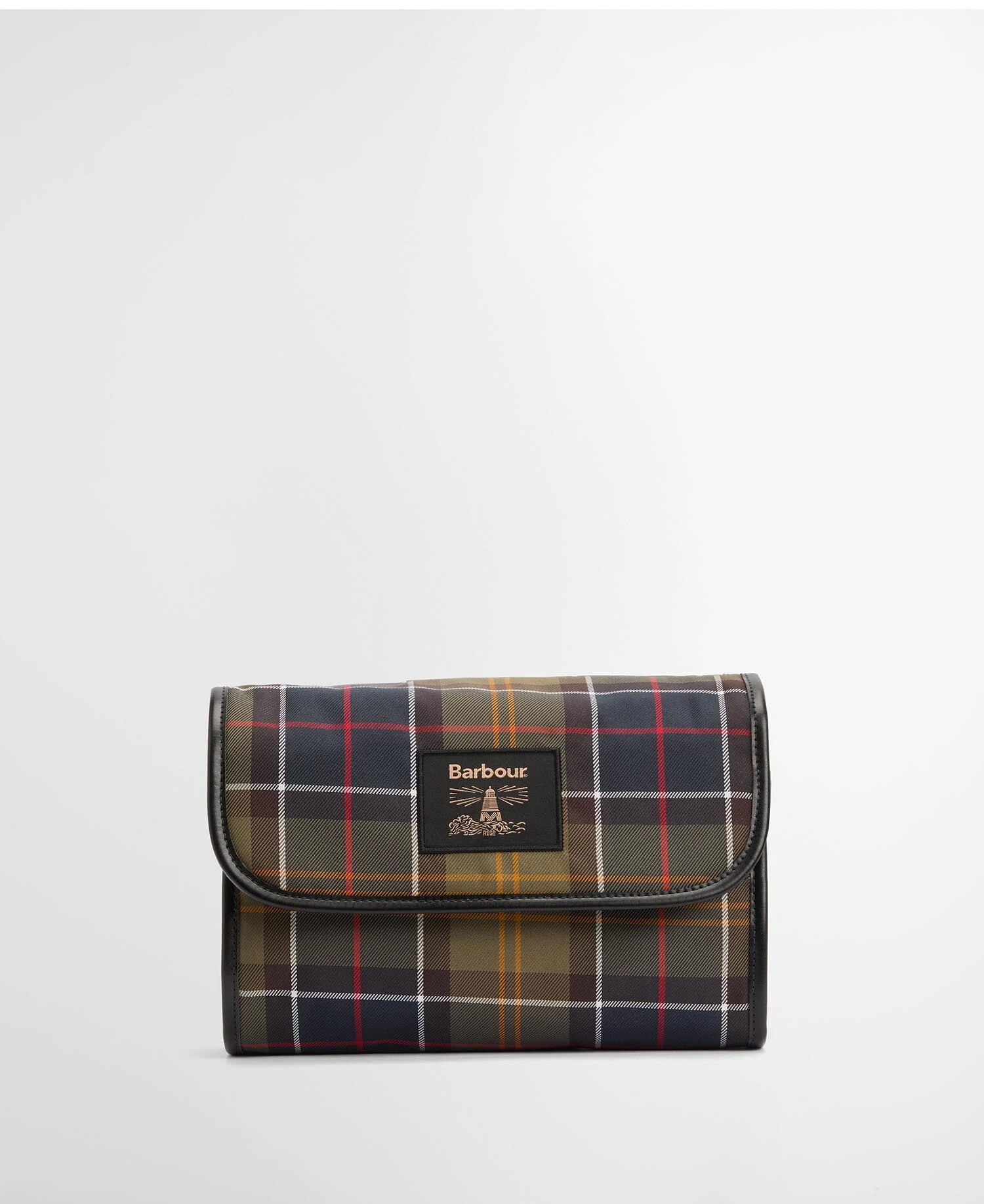 Barbour Tartan Hanging Washbag-Barbour
