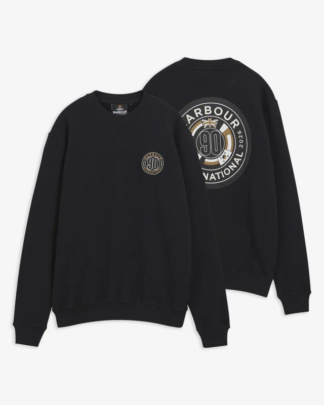 B.intl 90th Anniversary Graphic Sweatshirt-Barbour