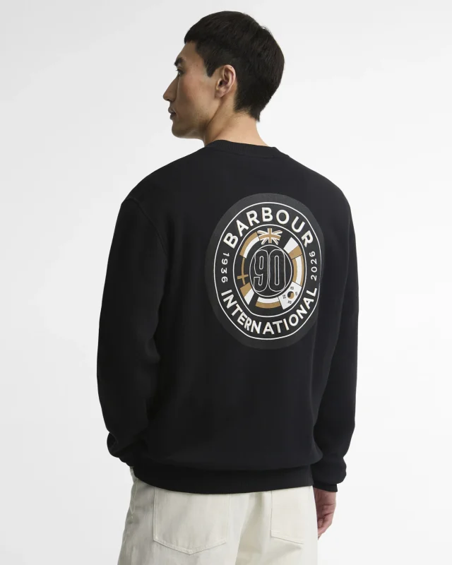 B.intl 90th Anniversary Graphic Sweatshirt-Barbour