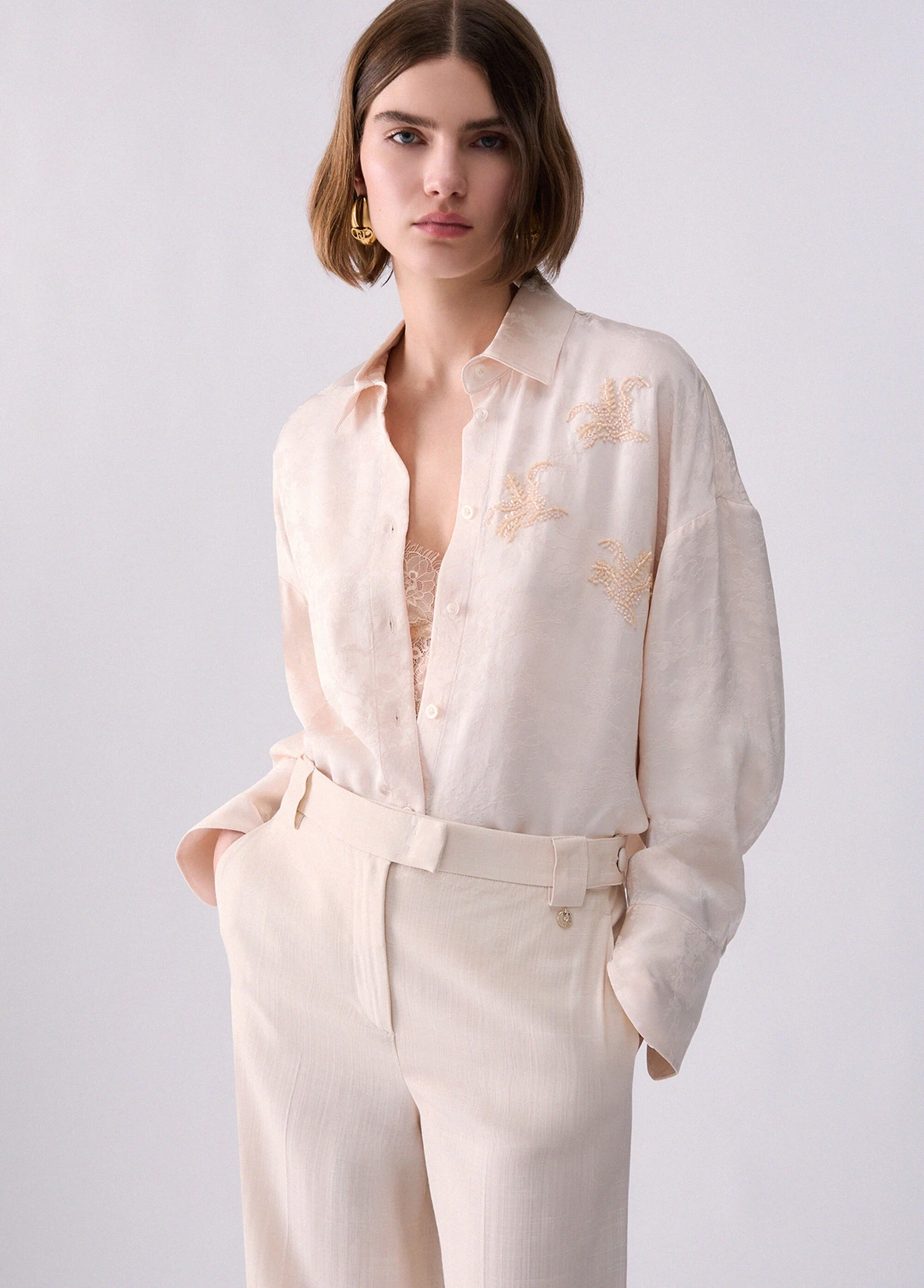 Ecs Camicia Ricamata-Liu Jo