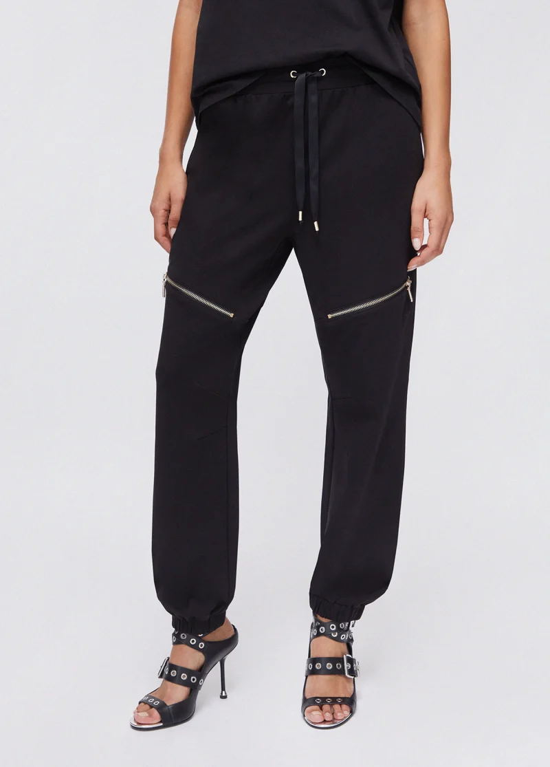 Ecs Pant.felpa Lungo Nero