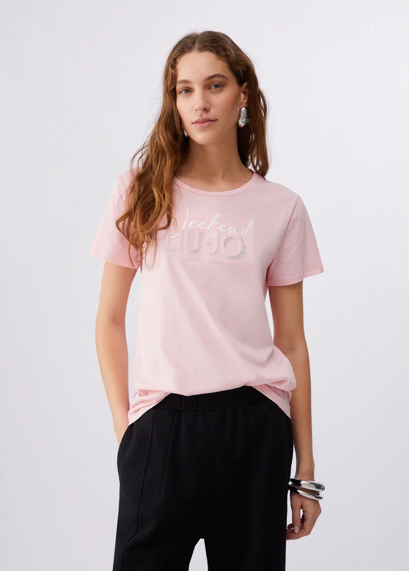 Ecs T-Shirt Moda M C Petalo Weekend