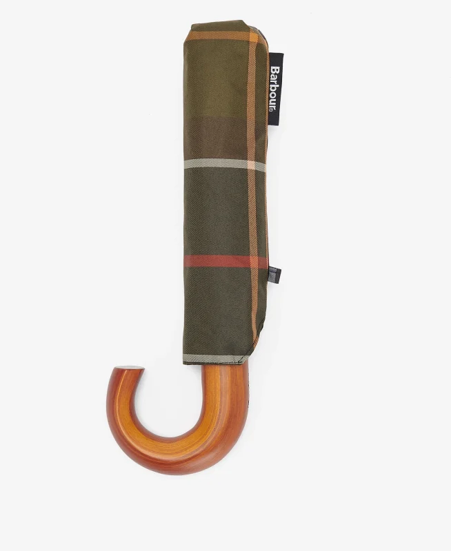 Barbour Tartan Mini Umbrella