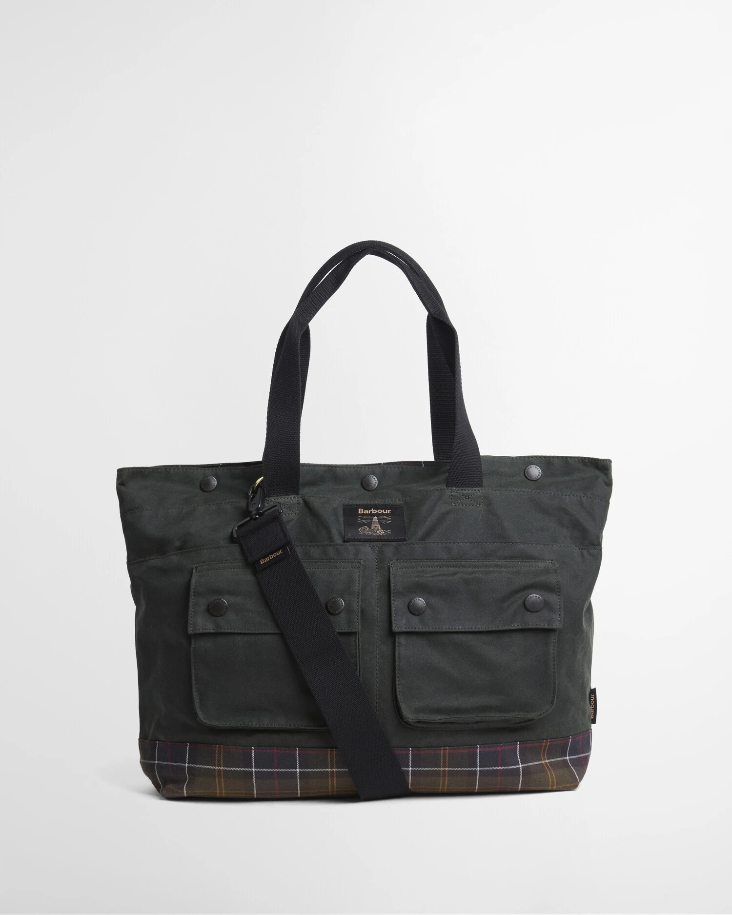 Barbour Field Wax Tote Bag-Barbour