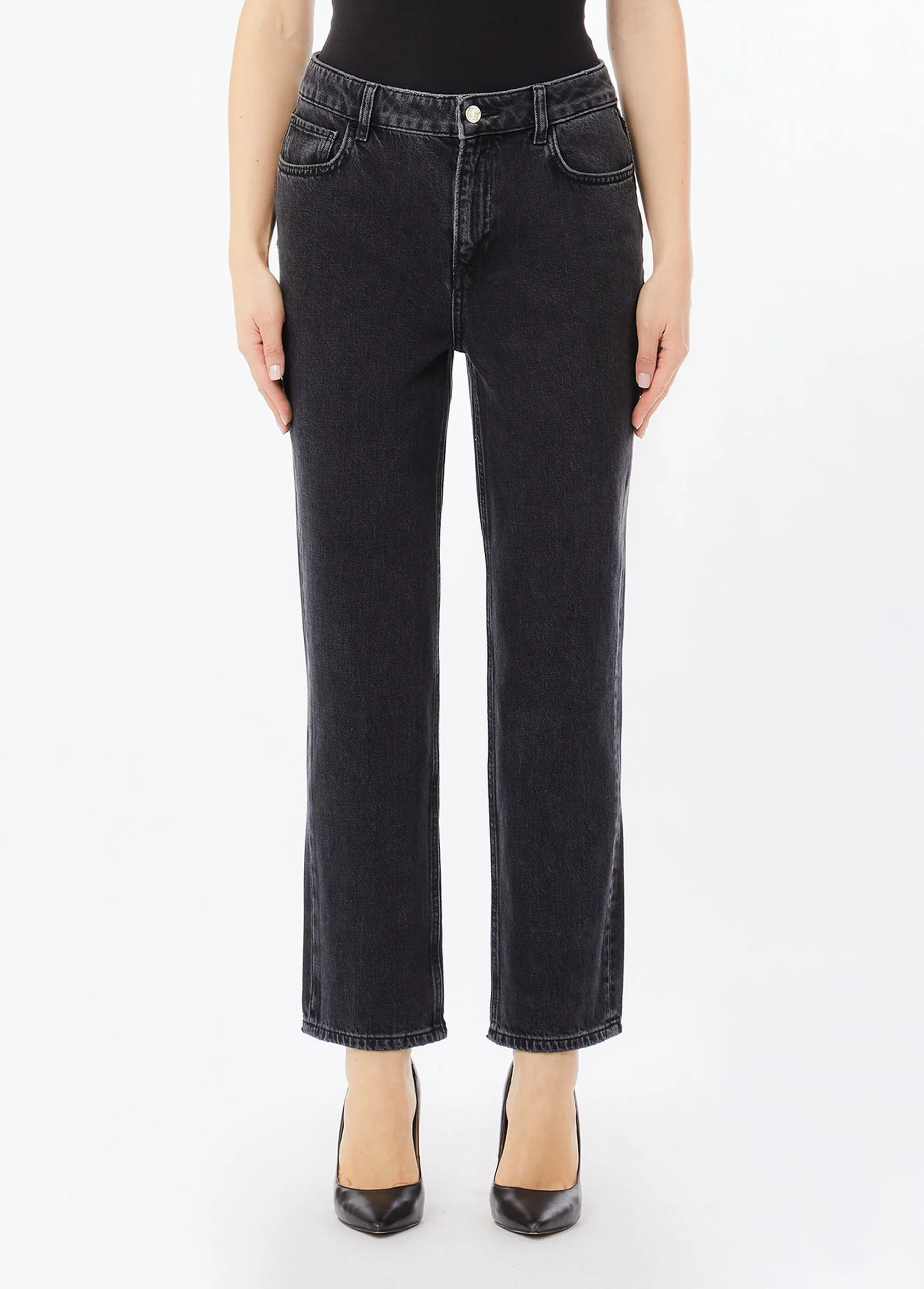 Pant Straight Fit H W-Liu Jo