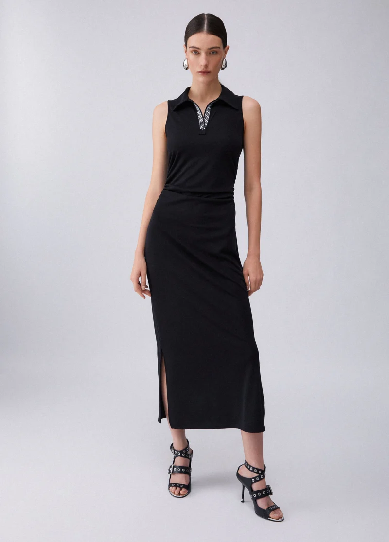 Abito Jersey Nero