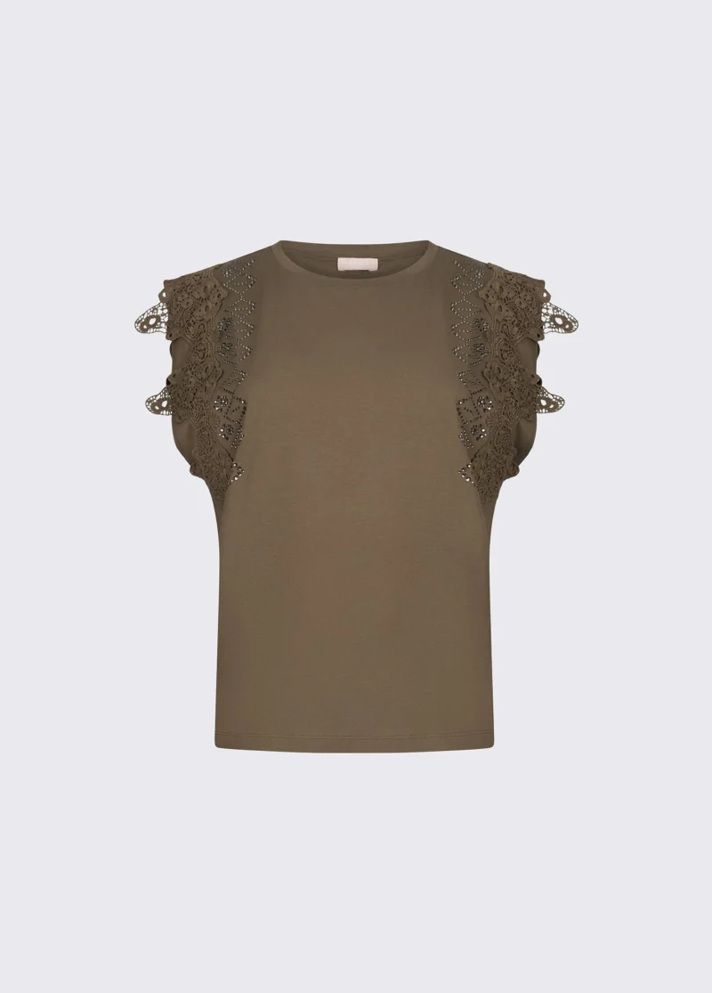 Ecs T-Shirt Moda S M Dark Olive